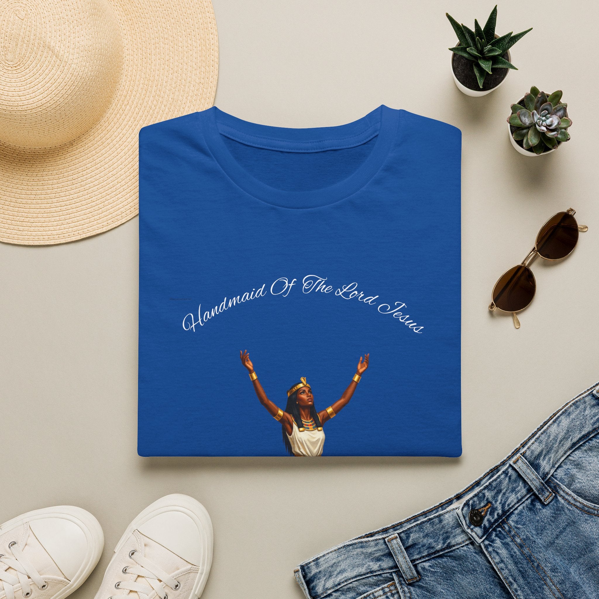 Copy of Handmaid of the Lord Jesus T-Shirt — Christian Faith Graphic Tee