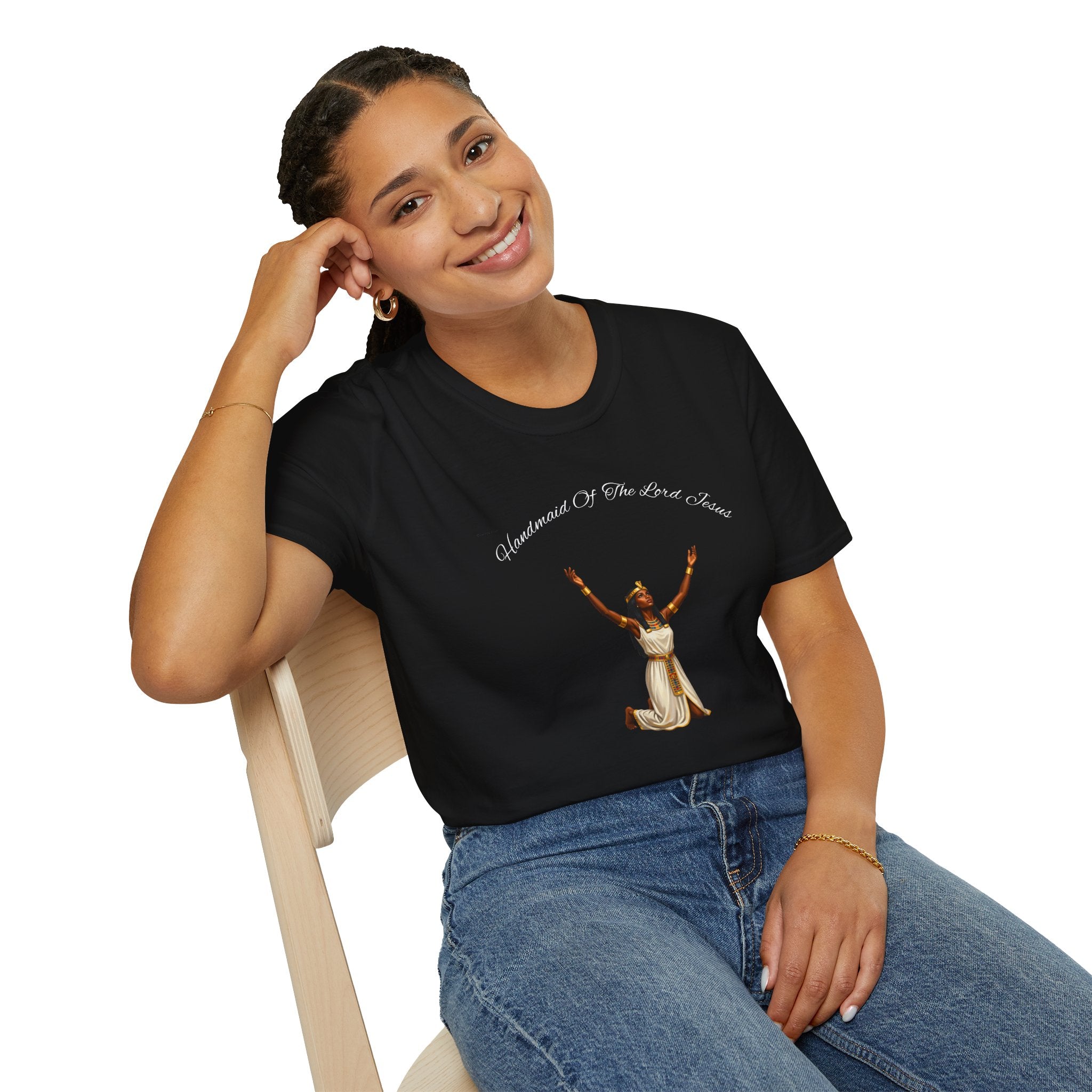 Copy of Handmaid of the Lord Jesus T-Shirt — Christian Faith Graphic Tee