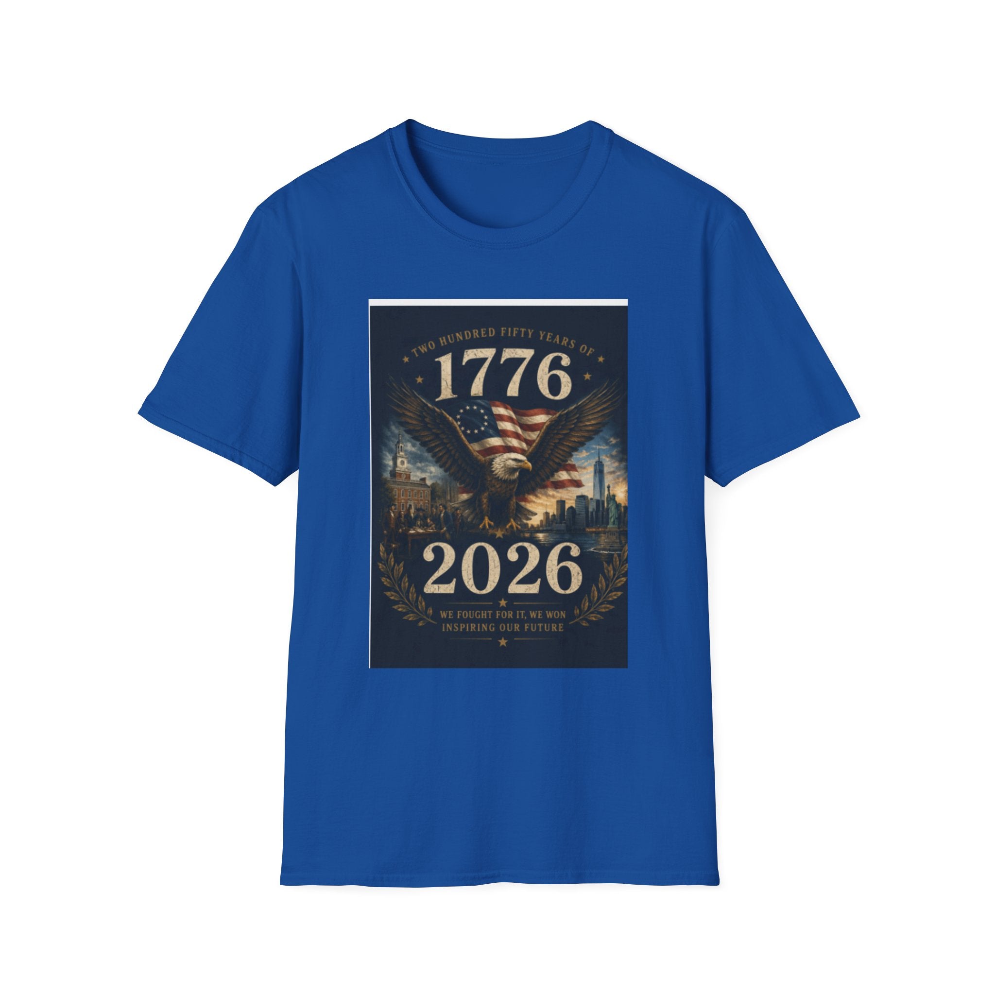 1776 American Eagle T‑Shirt — 250th Anniversary 1776–2026 Patriotic Tee