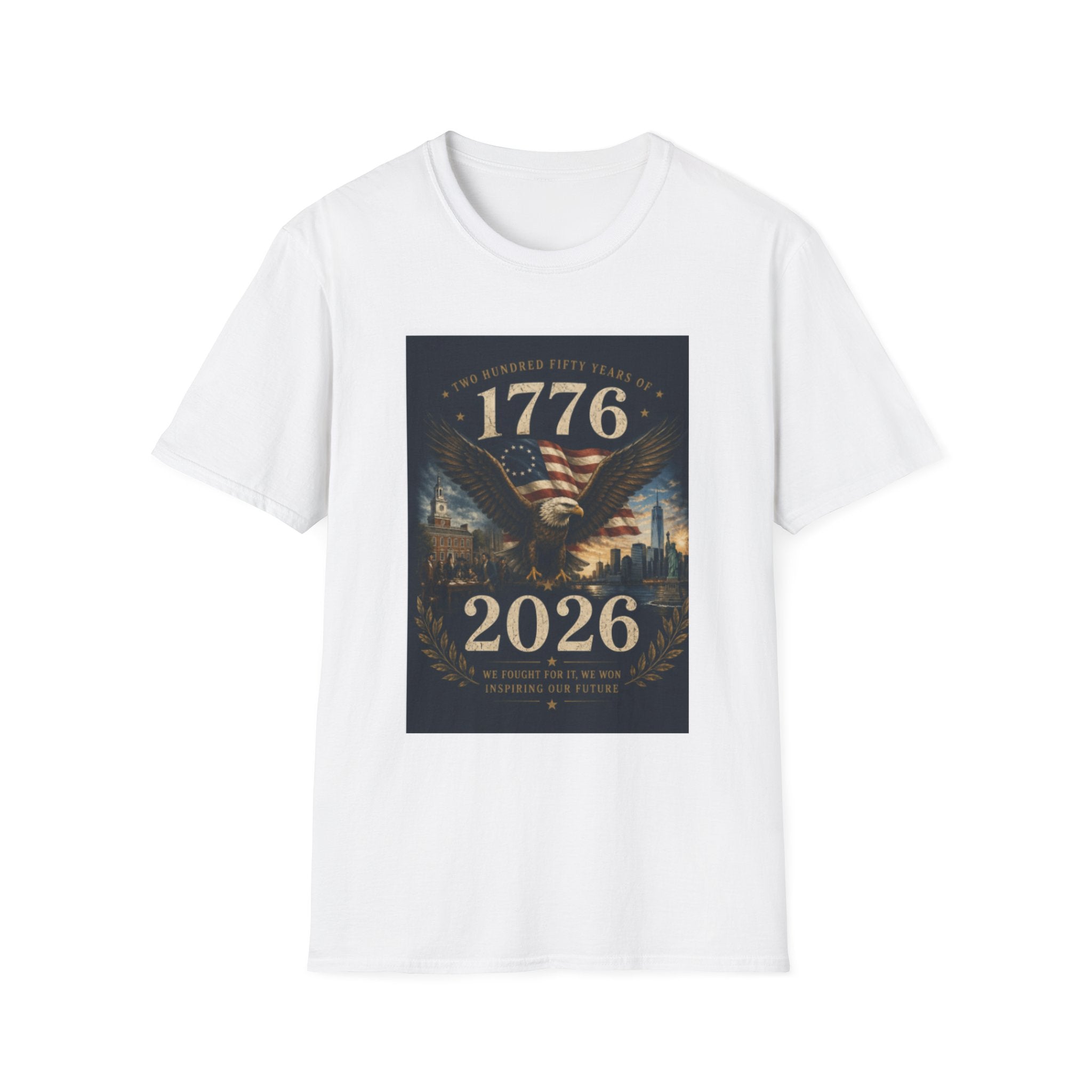 1776 American Eagle T‑Shirt — 250th Anniversary 1776–2026 Patriotic Tee