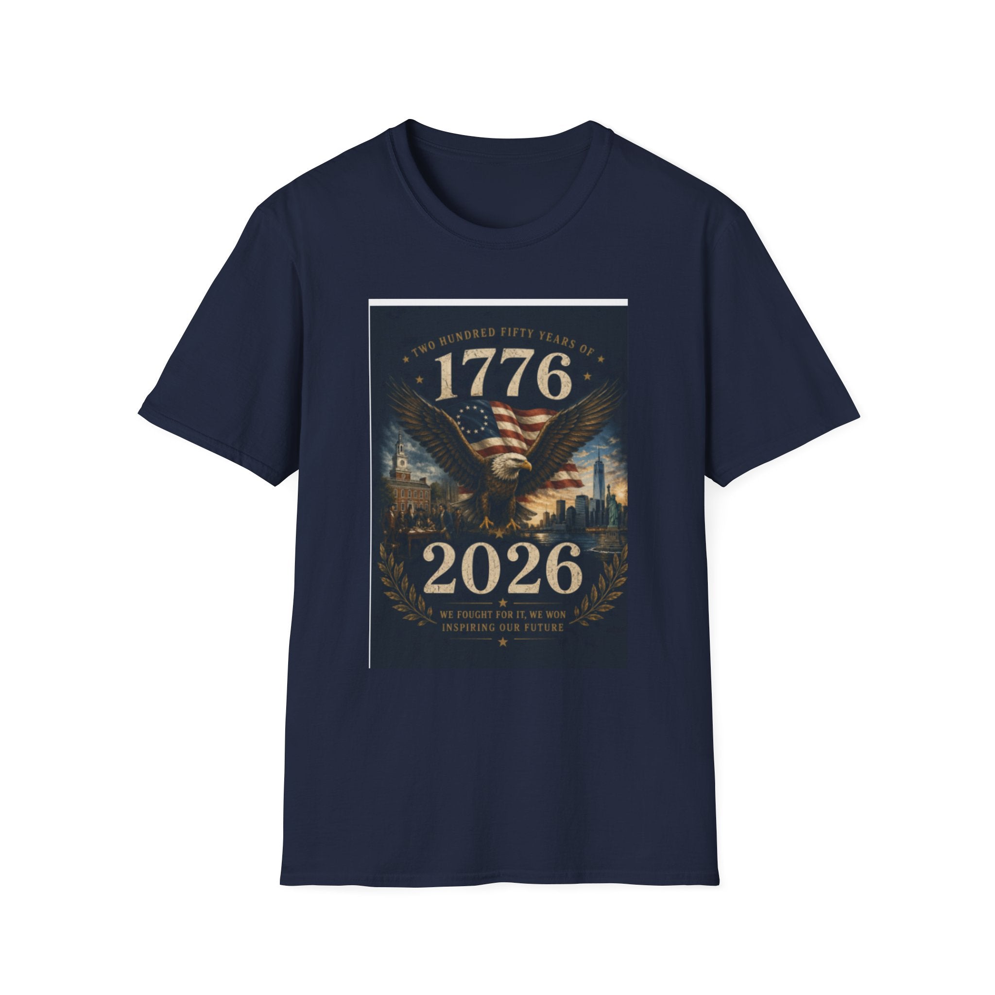 1776 American Eagle T‑Shirt — 250th Anniversary 1776–2026 Patriotic Tee