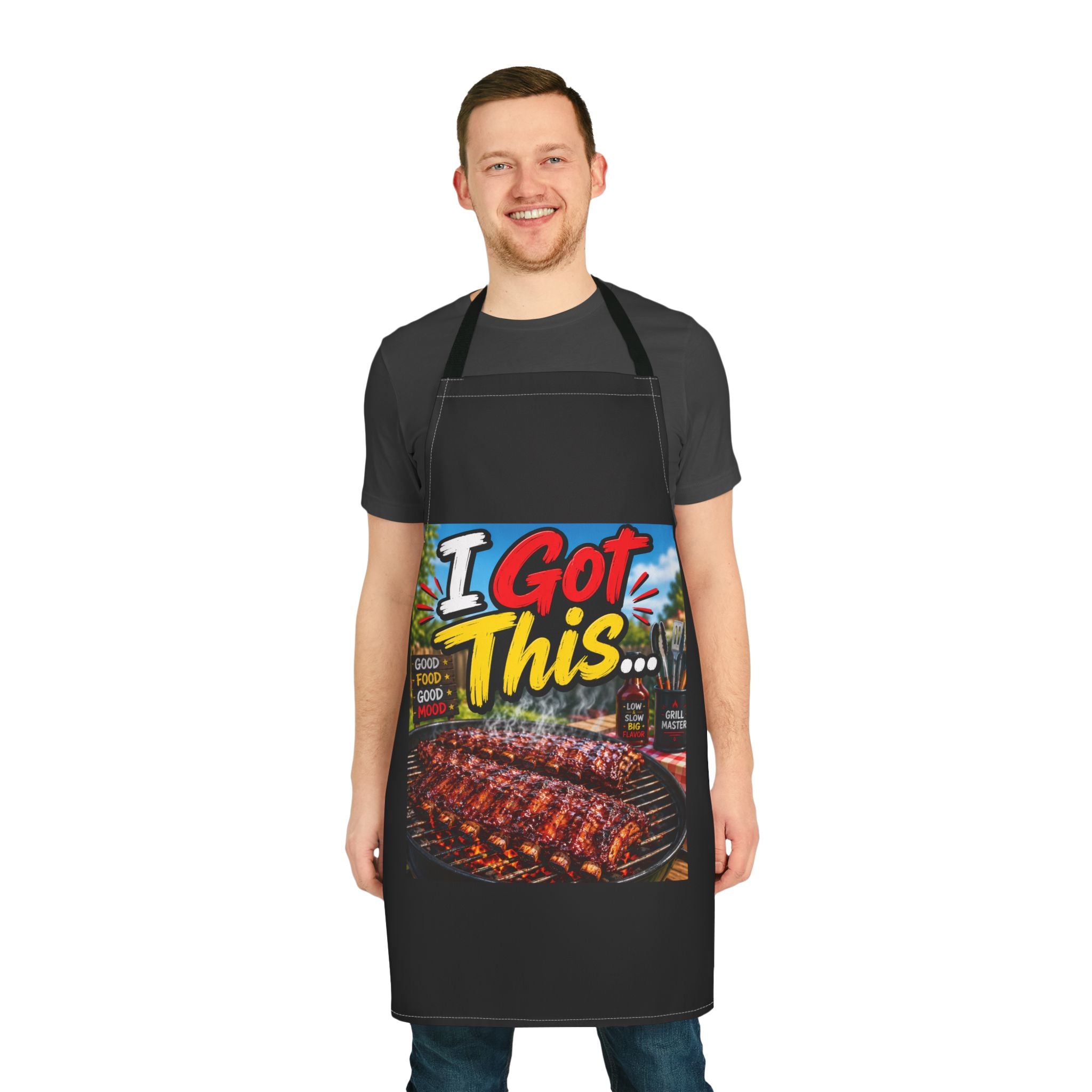 BBQ Grill Apron — "I Got This" Ribmaster Cooking Apron