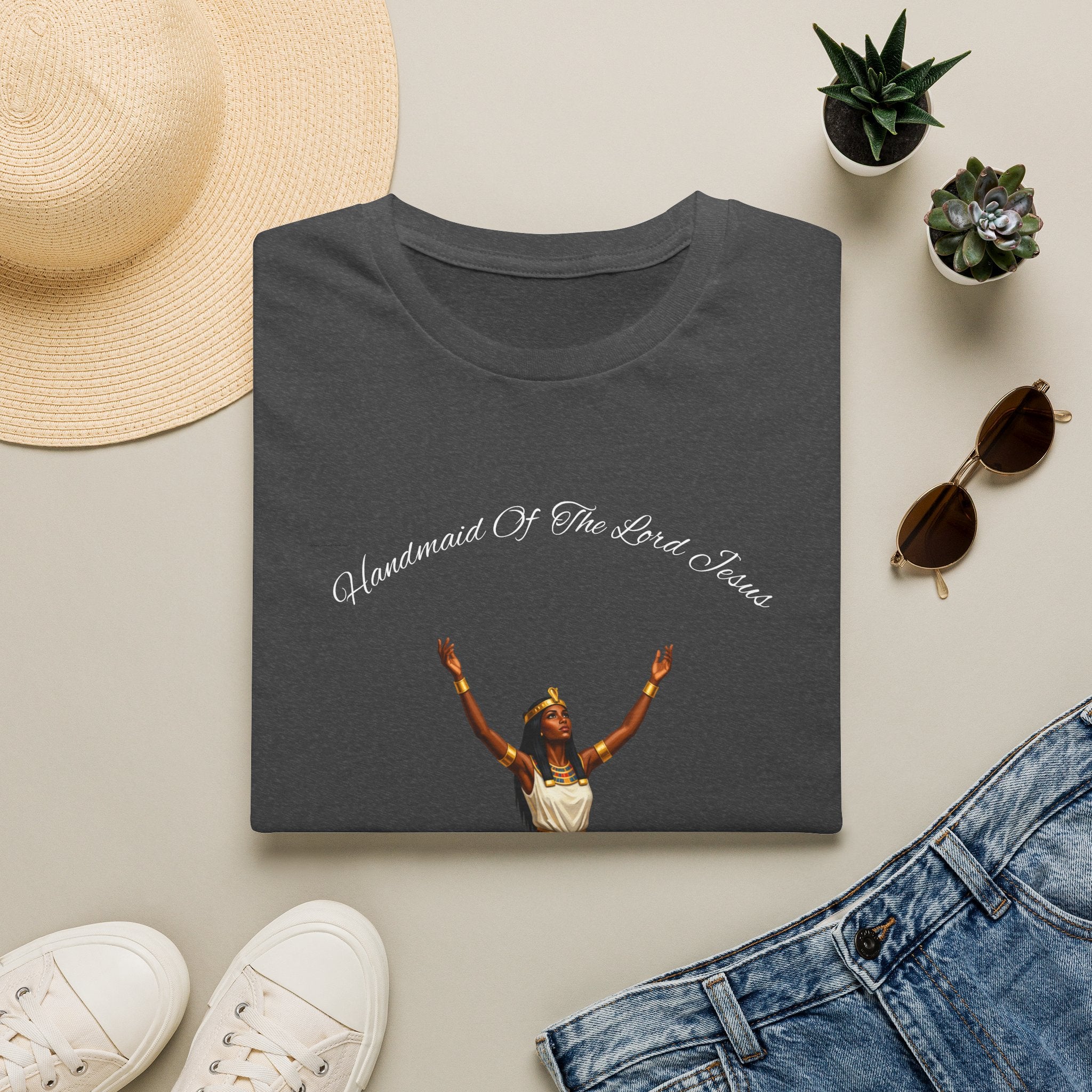 Copy of Handmaid of the Lord Jesus T-Shirt — Christian Faith Graphic Tee